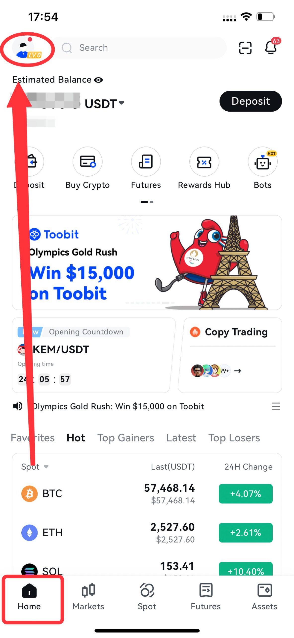 صرافی آنلاین توبیت