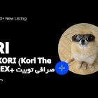 میم کوین KORI (Kori The Pom) در DEX+ صرافی توبیت