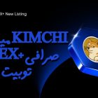 میم کوین KIMCHI در DEX+ صرافی توبیت